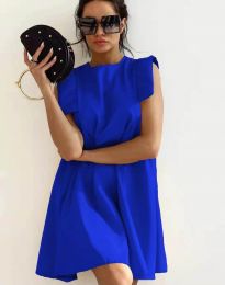 Φόρεμα - κώδ. 9699 - σκούρο μπλε