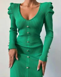 Φόρεμα - κώδ. 5297 - πράσινος