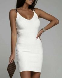 Φόρεμα - κώδ. 77300 - λευκό
