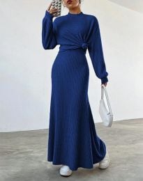 Φόρεμα - κώδ. 32999 - μπλε 