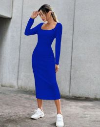 Φόρεμα - κώδ. 3182 - μπλε 