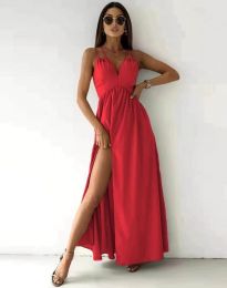 Φόρεμα - κώδ. 6733 - κόκκινο