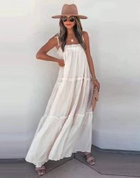 Φόρεμα - κώδ. 3359 - λευκό