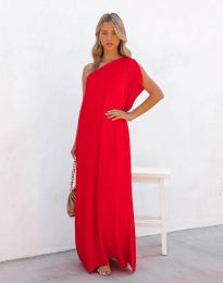 Φόρεμα - κώδ. 7284 - 2 - κόκκινο