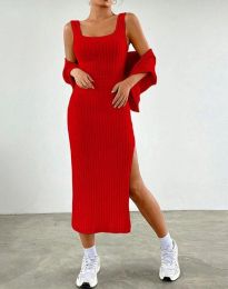 Φόρεμα - κώδ. 3287 - κόκκινο