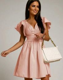 Φόρεμα - κώδ. 0854 - ανοιχτό ροζ