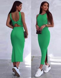 Φόρεμα - κώδ. 9484 - πράσινος
