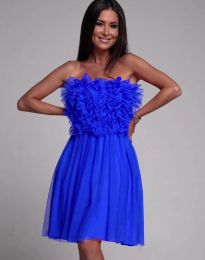 Φόρεμα - κώδ. 7481 - μπλε