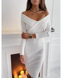 Φόρεμα - κώδ. 6130 - λευκό