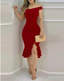 Φόρεμα - κώδ. 50047 - 2 - κόκκινο