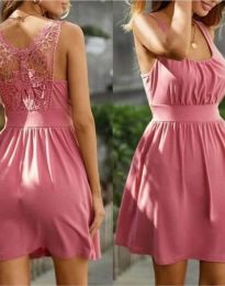 Φόρεμα - κώδ. 3835 - 3 - ροζ