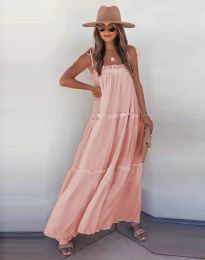 Φόρεμα - κώδ. 3359 - ροζ