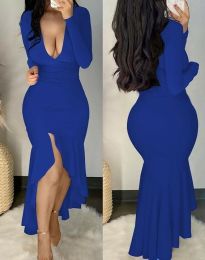 Φόρεμα - κώδ. 90022 - 2 - μπλε 