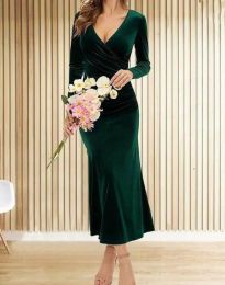 Φόρεμα - κώδ. 55023 - 2 - πράσινο