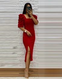Φόρεμα - κώδ. 7156 - 2 - κόκκινο