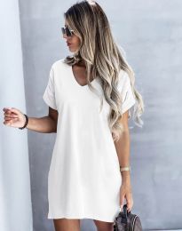 Φόρεμα - κώδ. 9875 - λευκό