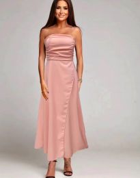 Φόρεμα - κώδ. 9857 - ροζ