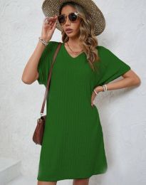 Φόρεμα - κώδ. 30655 - πράσινος
