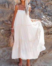 Φόρεμα - κώδ. 0757 - λευκό