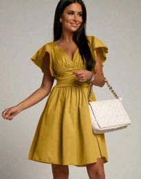 Φόρεμα - κώδ. 0854 - κίτρινο