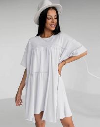 Φόρεμα - κώδ. 3290 - λευκό