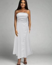 Φόρεμα - κώδ. 9857 - λευκό