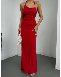 Φόρεμα - κώδ. 221193 - 2 - κόκκινο