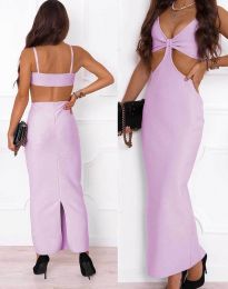 Φόρεμα - κώδ. 8742 - ροζ