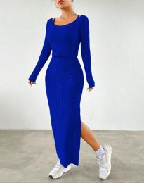 Φόρεμα - κώδ. 33199 - μπλε 