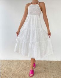 Φόρεμα - κώδ. 8134 - 1 - λευκό