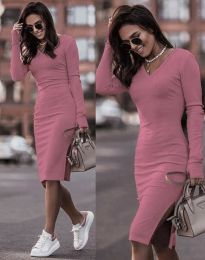Φόρεμα - κώδ. 31200 - ροζ