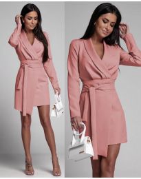 Φόρεμα - κώδ. 9547 - ροζ