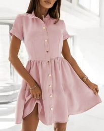 Φόρεμα - κώδ. 9323 - ροζ