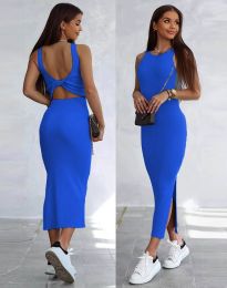 Φόρεμα - κώδ. 9484 - μπλε 