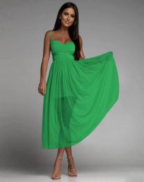 Φόρεμα - κώδ. 9372 - πράσινος