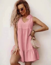 Φόρεμα - κώδ. 7206 - ροζ