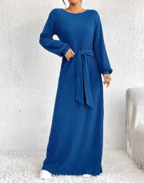Φόρεμα - κώδ. 33560 - μπλε 