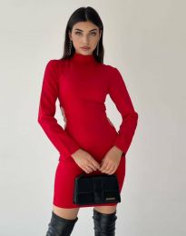 Φόρεμα - κώδ. 4267 - 2 - κόκκινο