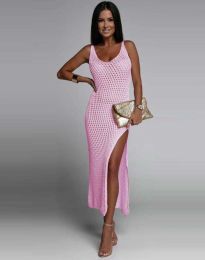 Φόρεμα - κώδ. 75200 - ροζ