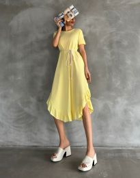 Φόρεμα - κώδ. 30800 - κίτρινο