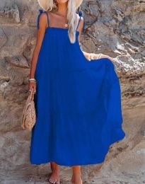 Φόρεμα - κώδ. 0757 - μπλε