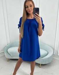 Φόρεμα - κώδ. 62720 - σκούρο μπλε