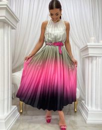 Φόρεμα - κώδ. 2376 - 1 - πολύχρωμο