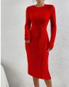 Φόρεμα - κώδ. 330950 - κόκκινο