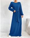 Φόρεμα - κώδ. 33560 - μπλε 